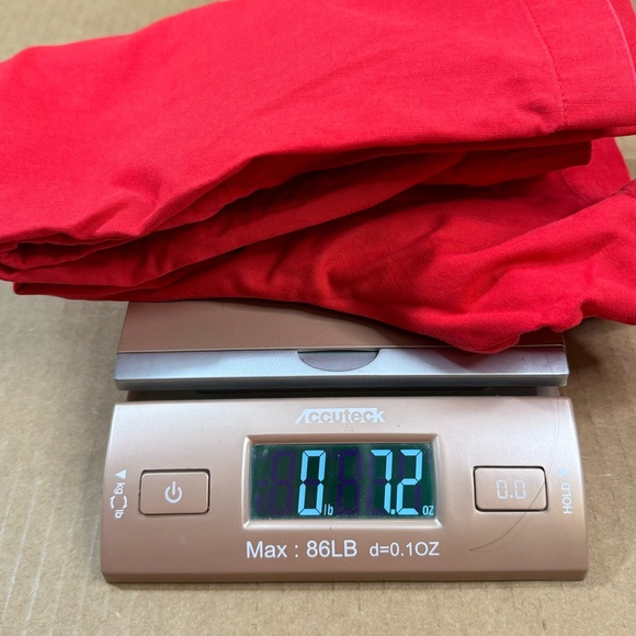 Gloria Vanderbilt Elastic Waist Red Shorts Vintage Size 14 - Picture 8 of 8